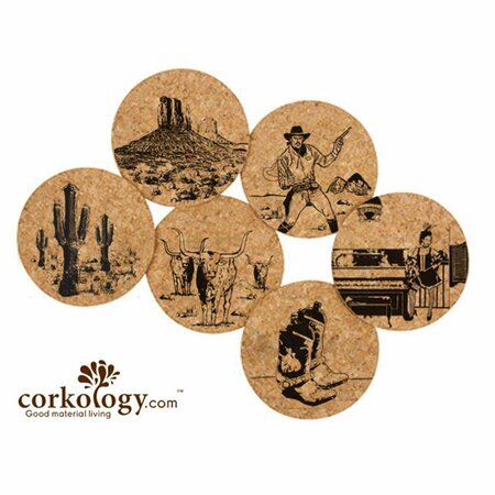 CORKOLOGY Old West Cork Coaster Sets CO99641